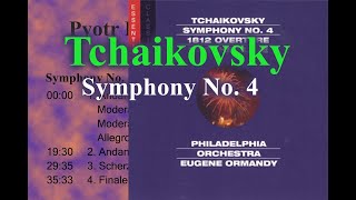 Download lagu Tchaikovsky Symphony No. 4 in F minor op. 36(Eugene Ormandy 1963) mp3