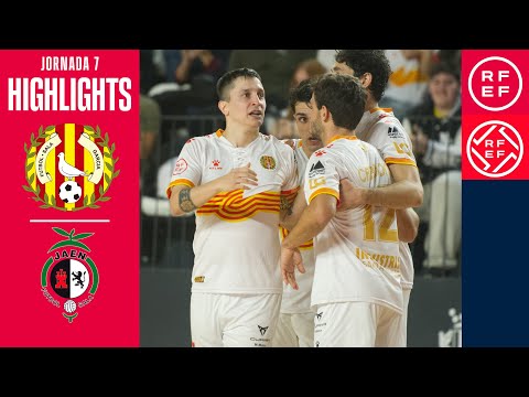 Resumen #PrimeraDivisiónFS | Industrias Santa Coloma 3-2 Jaén Paraíso Interior| Jornada 7