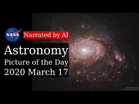 APOD: 2020-03-17 - M77: Spiral Galaxy with an Active Center (Narrated by Amy)