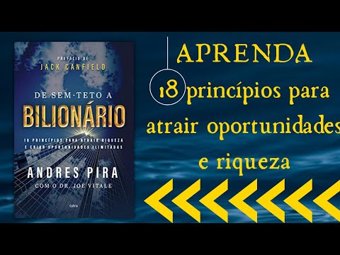 AUDIO LIVRO DE SEM TETO A BILIONÁRIO 18 princípios para atrair riqueza e criar oportunidades