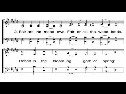 Fairest Lord Jesus - A Cappella Hymn
