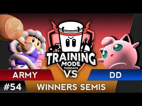 TMT 54 - Army (Pikachu) VS DD (Icies) - SSBM Winners Semis - Melee