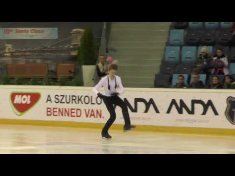 2016 Santa Claus Cup: Flavien GINIAUX (FRA) - FS Advanced Novice BOYS Free skating