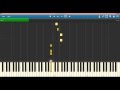 ВИА Гра - Попытка №5 (Synthesia Piano) 