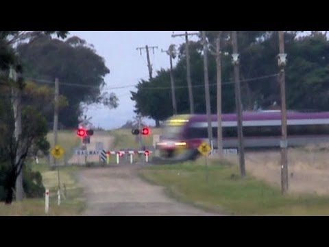 V/line Vlocity Passenger Train in Country Victoria - Australian Railways & Railroads