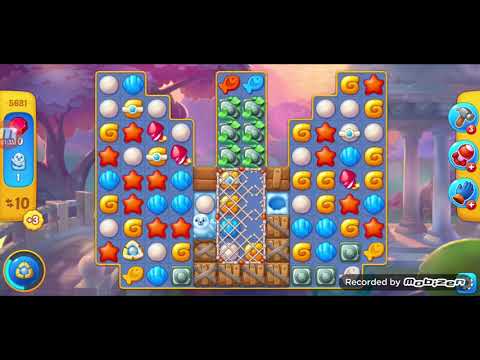 fishdom gameplay/ level 5681 / It is like the ads? / thank you /