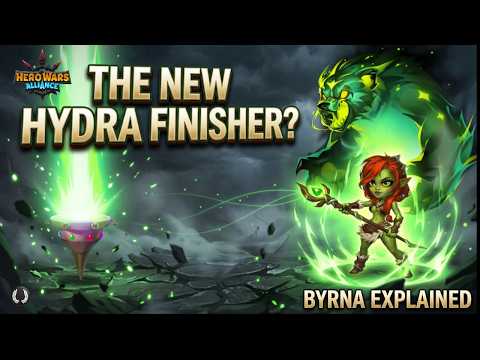 Byrna on Hydra Explained – Speed vs Power Matters! Hero Wars Alliance!