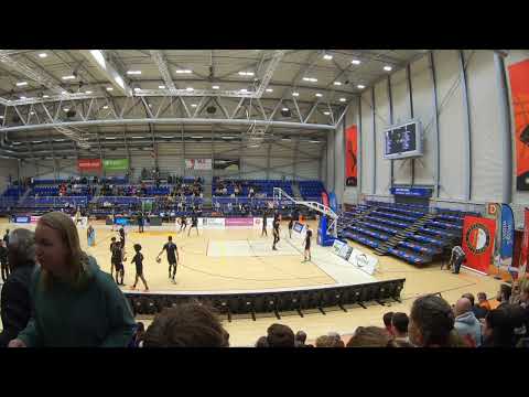 Dutch Basketball Competition Feyenoord vs ZZ Leiden