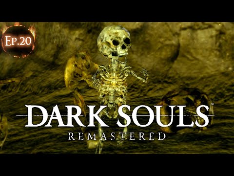 First Time Playing Dark Souls Remastered | Part - 20 | Tomb of The Giants & Gravelord Nito