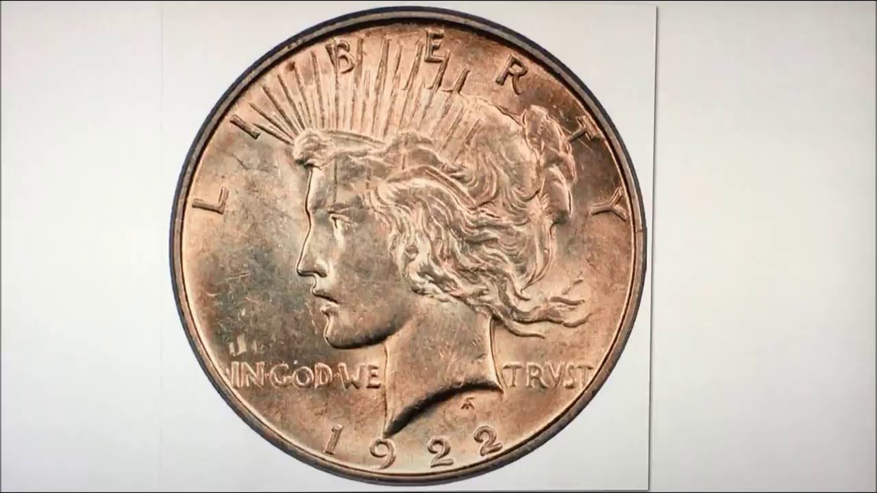 <h1 class=title>EXTREMELY RARE DOUBLE STRUCK 1922 PEACE DOLLAR WORTH BIG MONEY</h1>