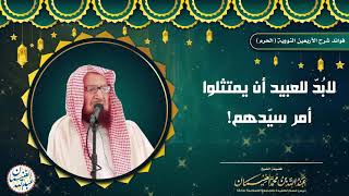 صورة لابد للعبيد أن يمتثلوا أمر سيدهم!