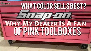 Snap On Dealer Talks Best Selling Toolbox Colors And Why Pink Is His Favorite