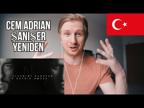 Cem Adrian & Şanışer - Yeniden (Lyric Video) // TURKISH MUSIC REACTION