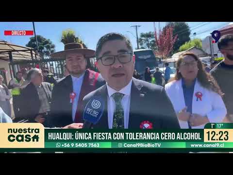 Fiestas Patrias en Hualqui se viven en familia y con tolerancia 0 al alcohol