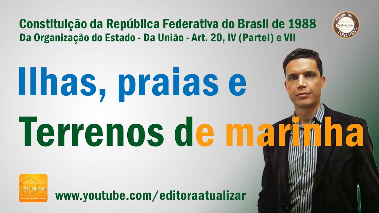 CF88 - Art. 20, IV e VII (Praias e Terrenos de Marinha)