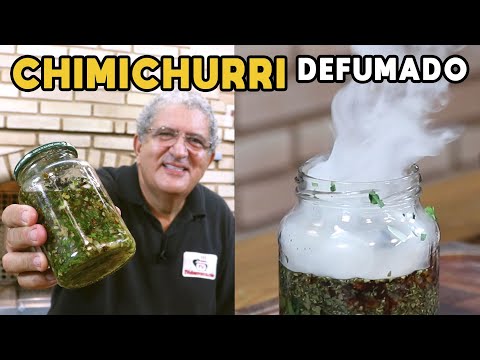 Como Fazer Chimichurri Defumado (Molho Chimichurri) - Tv Churrasco