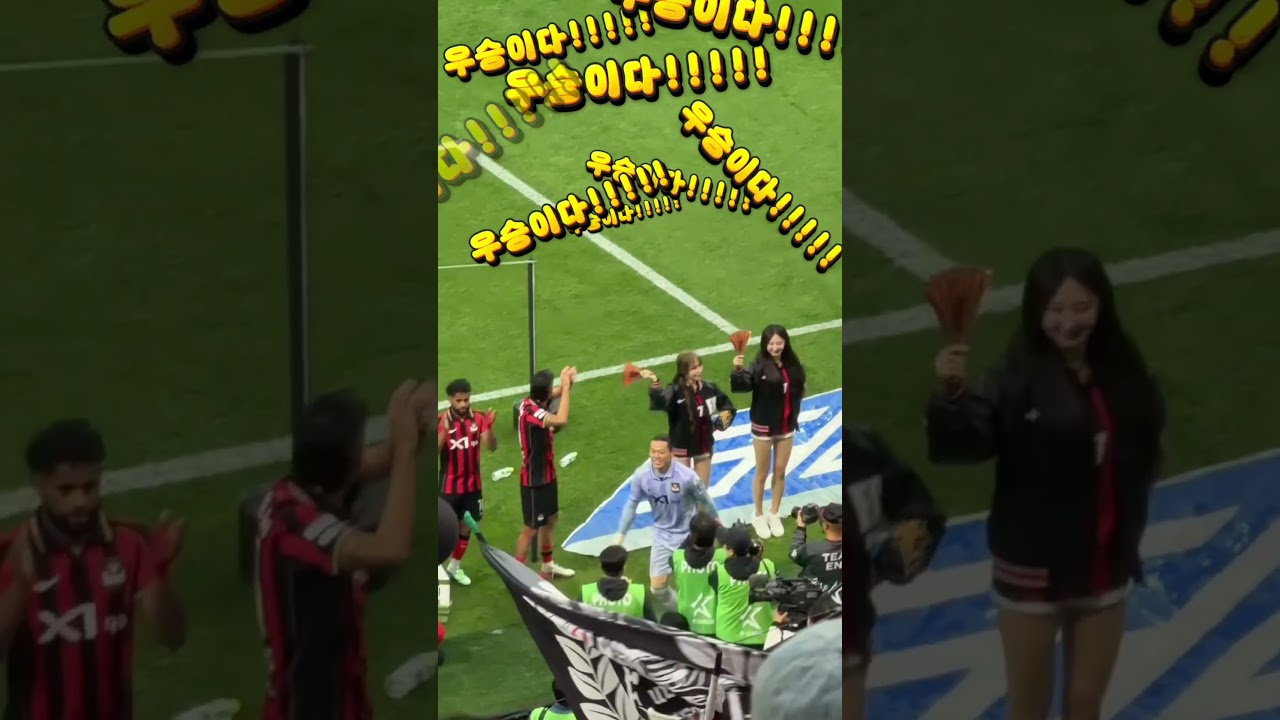 #fc서울 우승 확정되는 날. #구성윤 선방쇼!! #k리그직관 #축구 #fc서울우승