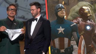 Download lagu Oscars: Robert Downey Jr. and Chris Evans Have CHEEKY Avengers Reunion mp3