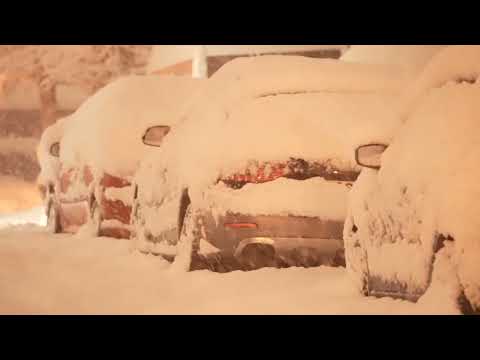 Neuschneemassen in Nordfriesland