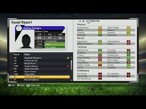 FIFA 15 | Andrea Petagna | Player Growth Test