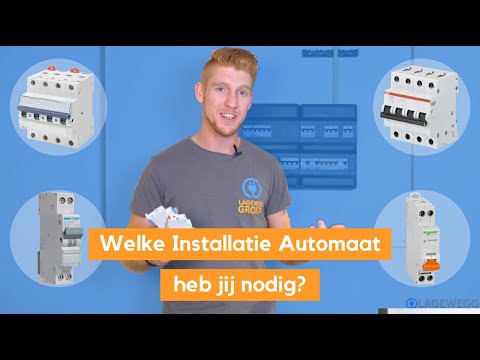 Welke installatieautomaat heb je nodig? 1 Fase / 3 Fase? Een B- of een C-karakteristiek?