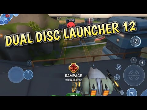 NEW WEAPON Disc Launcher 12: SILENT but DEADLY | Mech Arena: Robot Showdown
