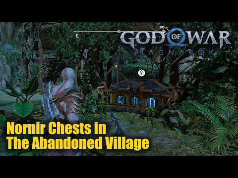 God of War Ragnarok - Nornir Chests in The Abandoned Village Vanaheim