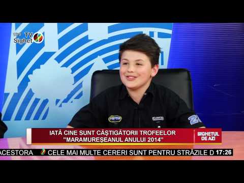 Sighetul de Azi 27 Aprilie 2015 - Iata cine sunt castigatorii trofeelor "Maramureseanul anului 2014"