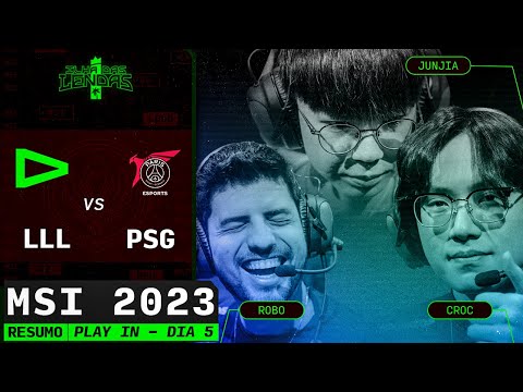 LOUD x PSG Talon - JOGAMOS COMO NUNCA... | Resumo: Play In DIA 5 MSI 2023