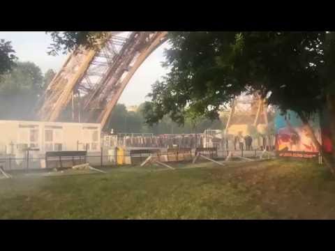 Clash in Fan Zone Paris | Euro 2016