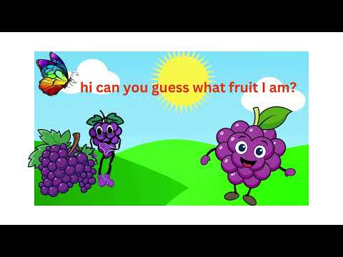 Fruit Song for Kids | The Singing Walrus #shortvideo#@Thesingingwalrus