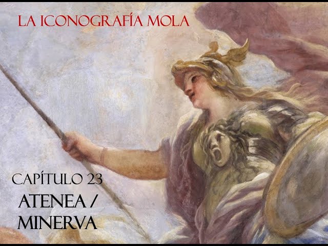 Vídeo relacionado con Figura de estatua de la diosa romana griega de Athena Minerva con acabado en bronce