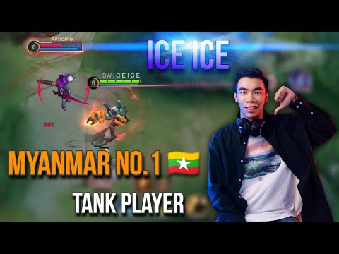 Myanmar No.1 Tank Player Ice Ice ' s Khufra Game Play