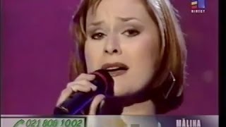 Mălina Olinescu - Tăcerea doare (Finala Eurovision România 2003)