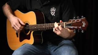 Video thumbnail for Guild D-40CE Standard Fingerpicking Demo by Guild Guitars