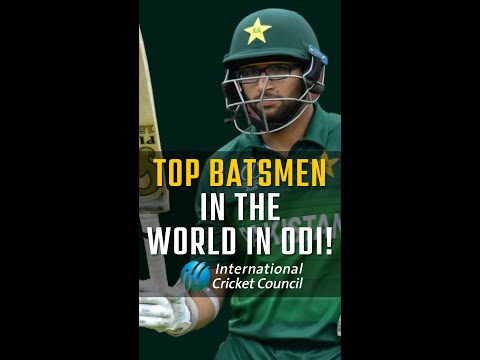 Who's the World's Top ODI Batsman? ICC Rankings (June 2022) 🏏 🔥 #shorts #cricket #rankings