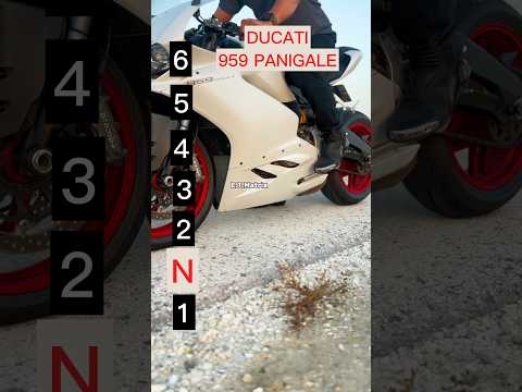 Maximale Geschwindigkeit für jeden Gang einer Ducati 959 Panigale