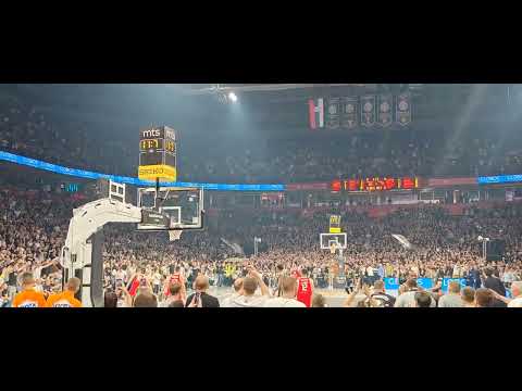 Partizan - Crvena zvezda: Poslednji minut utakmice i slavlje posle pobede Partizana!