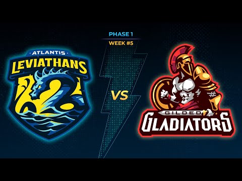 SMITE Pro League Phase 1 Week 5: Gilded Gladiators vs Atlantis Leviathans