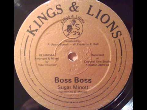 Sugar Minott - Boss Boss + Version - 12 inch - 1985