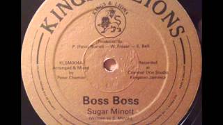 Sugar Minott - Boss Boss + Version - 12 inch - 1985