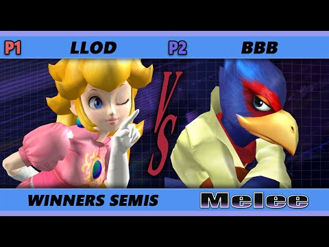 Your House Winners Semis - Llod (Peach) Vs. BBB (Falco) SSBM Melee Tournament