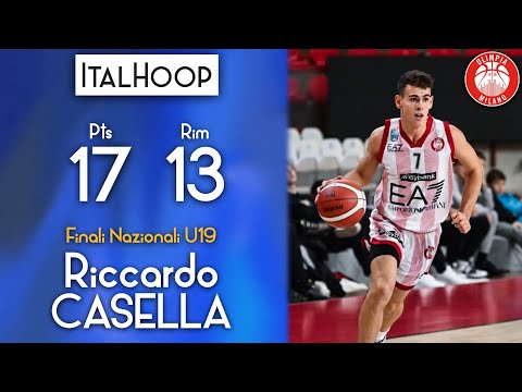 Riccardo Casella - Finali Nazionali U19 2024 - MVP 1° giornata