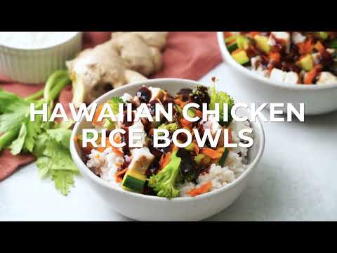 Hawaiian Chicken Rice Bowls (Rumbi Island Grill Copycat)