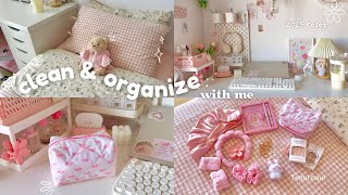 ☁️New year reset °.𐙚⋆🌷Clean & Organize with me ೆ🎀🧸Room tour, unboxing haul | ft. Ever Lasting🩰