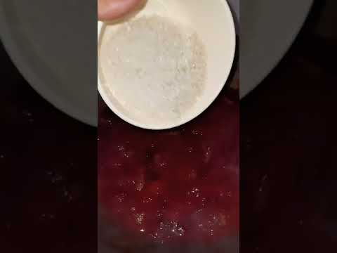 How to make "RED CHERRY PLUM" jam at home. #jam #delicious #fruit #fruitjamrecipe #foodie #homemade