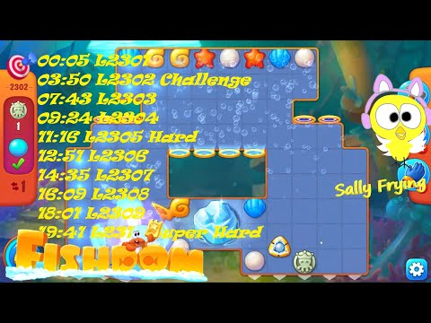 Fishdom level 2301 to 2310 S