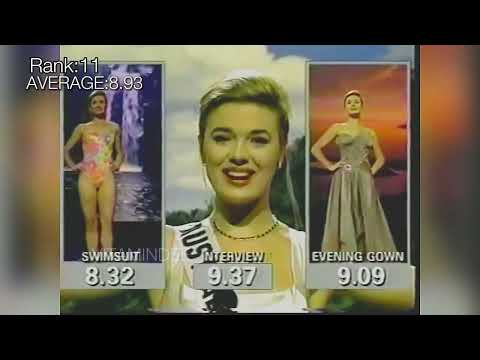 MISS UNIVERSE 1994 TOP 20 from Preliminary Competition