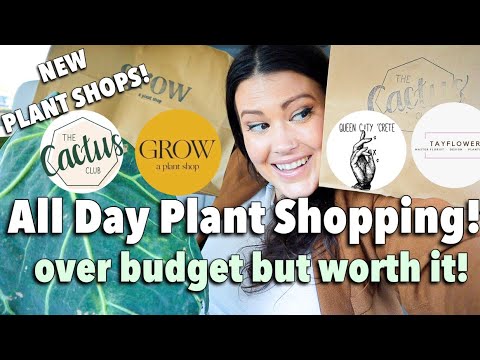OVER Budget But Worth It! ALL DAY Plant Shopping & Plant Haul - Shop With Me Charlotte, NC