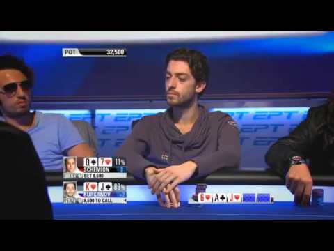 EPT 9 Monte Carlo - Sick call by Kurganov vs Schemion